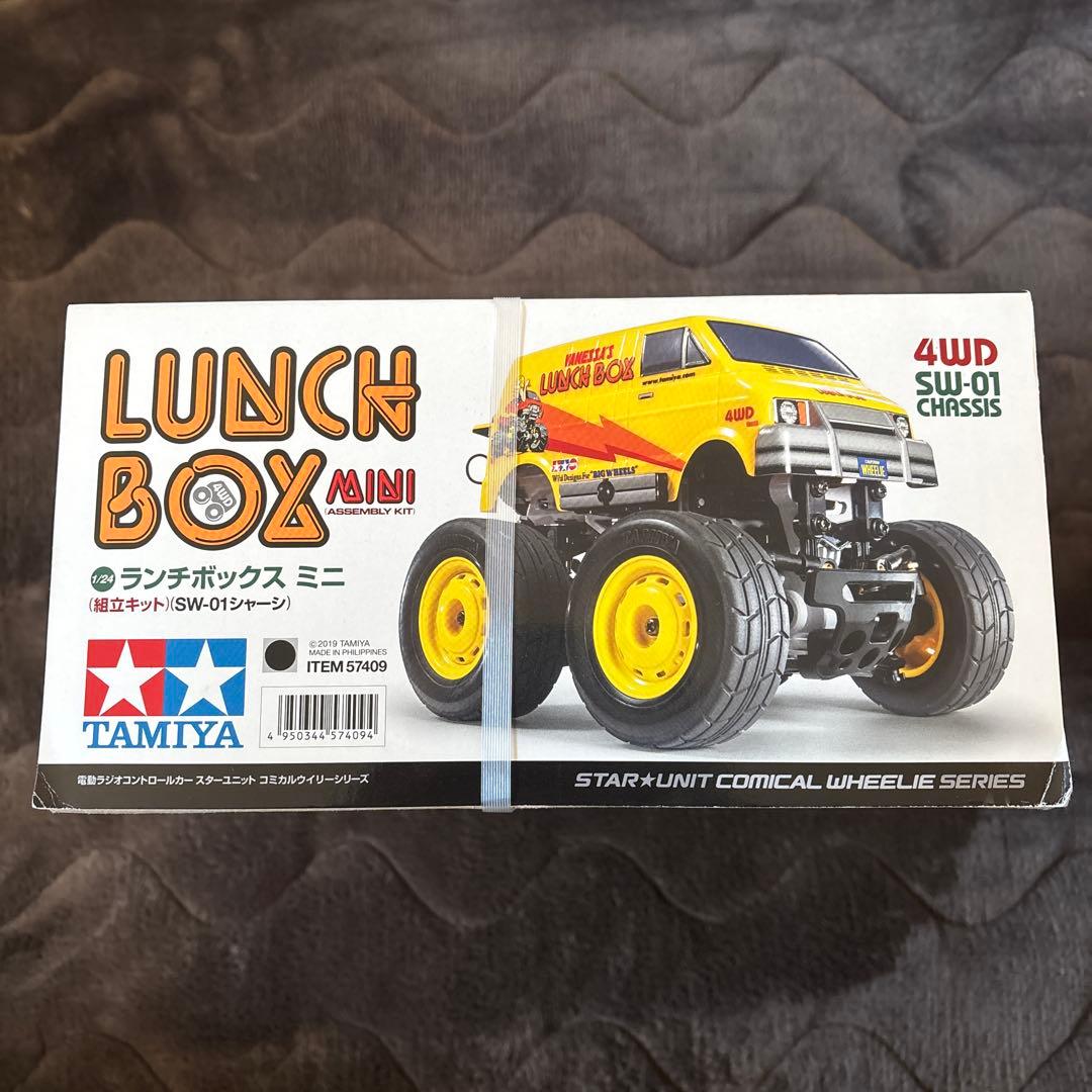 即買◎ 田宮　1/24 ランチボックスミニ　sw-01 CHASSIS 新品
