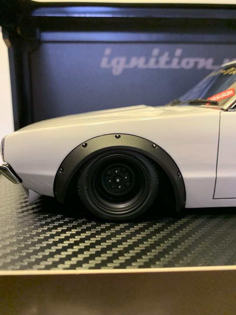イグニッションモデル　1/18 LBWK ケンメリ ホワイト　3218