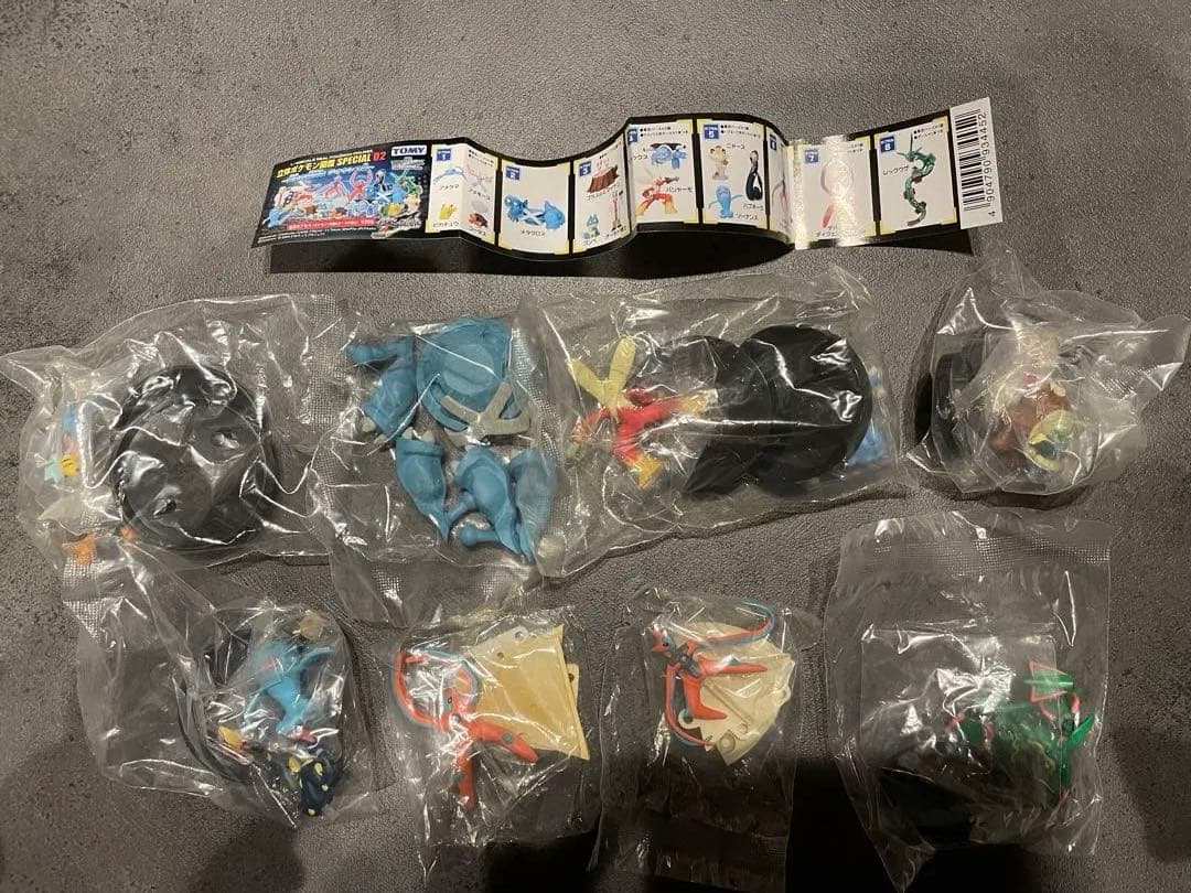 立体ポケモン図鑑SPECIAL02 裂空の訪問者デオキシス編コンプリート 8体