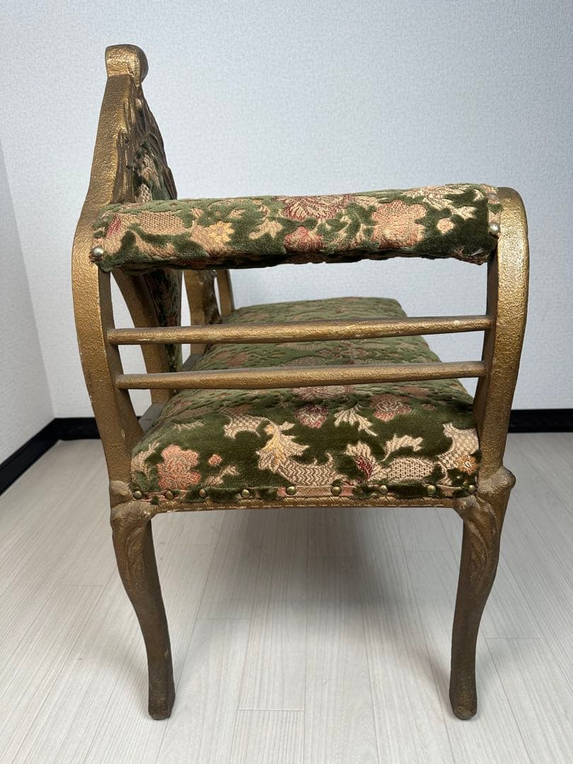 ヴィクトリアン様式 アンティーク ソファ チェア ベンチ ※i1※ - メルカリ