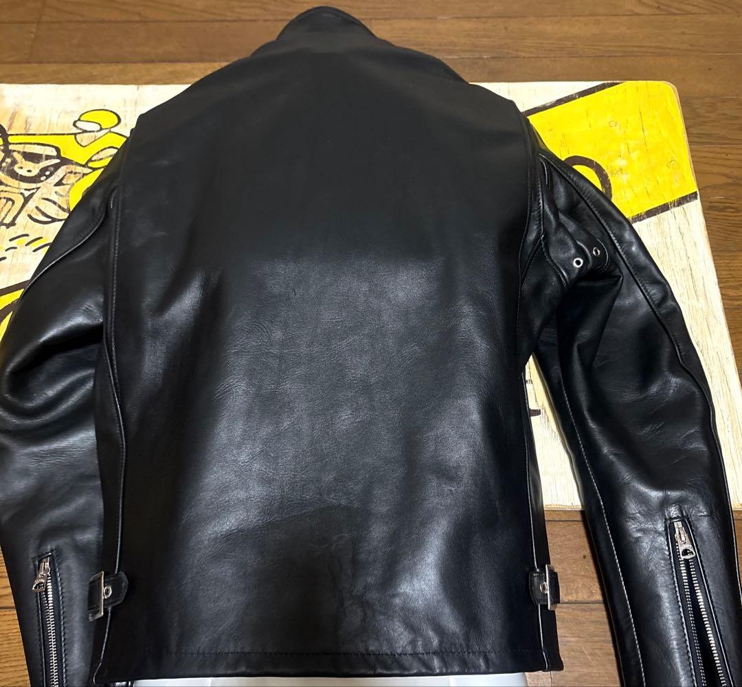 超美品‼️最新型schott641 40インチ ライダースインナーボア付