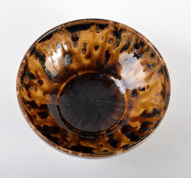 中国南宋吉州窯玳玻天目茶碗C R5585