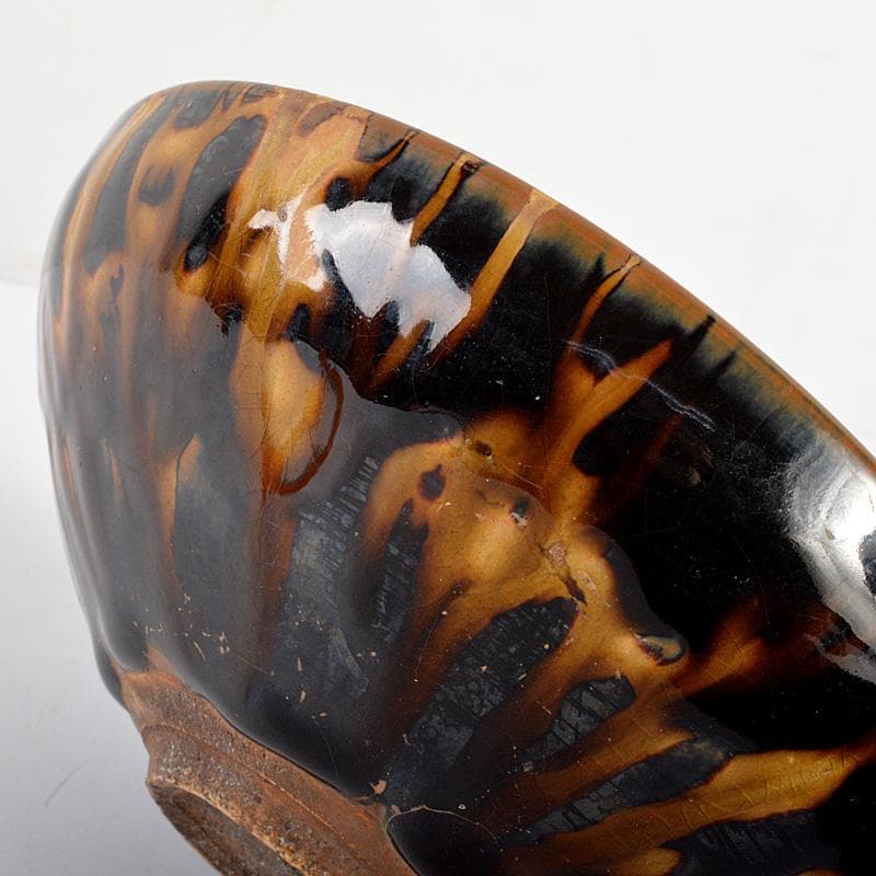 中国南宋吉州窯玳玻天目茶碗C R5585