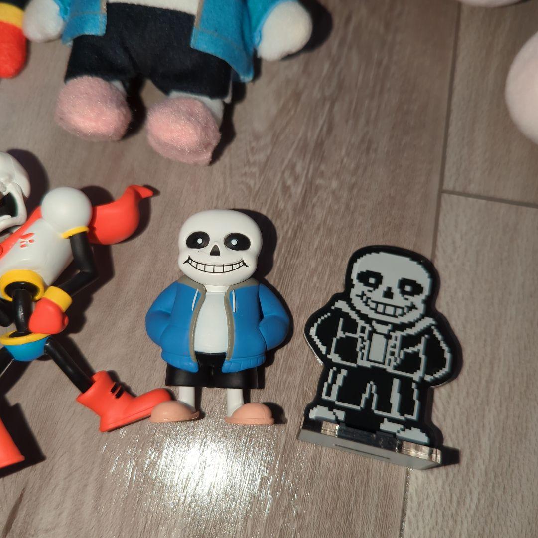 undertale　サンズ　パピルス　フィギュア　ぬいぐるみ　アクスタ　14点