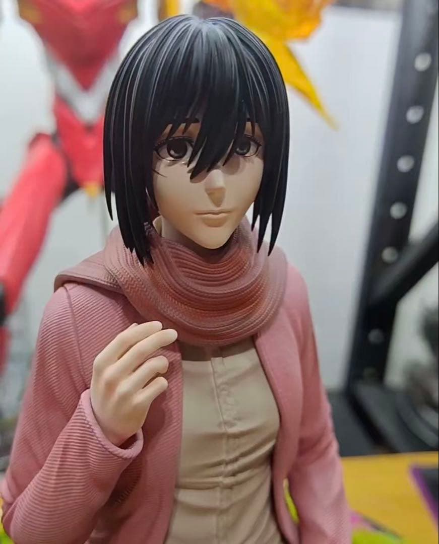 進撃の巨人 ミカサ・アッカーマン ガレージキット ガレキ スタチュー⑩