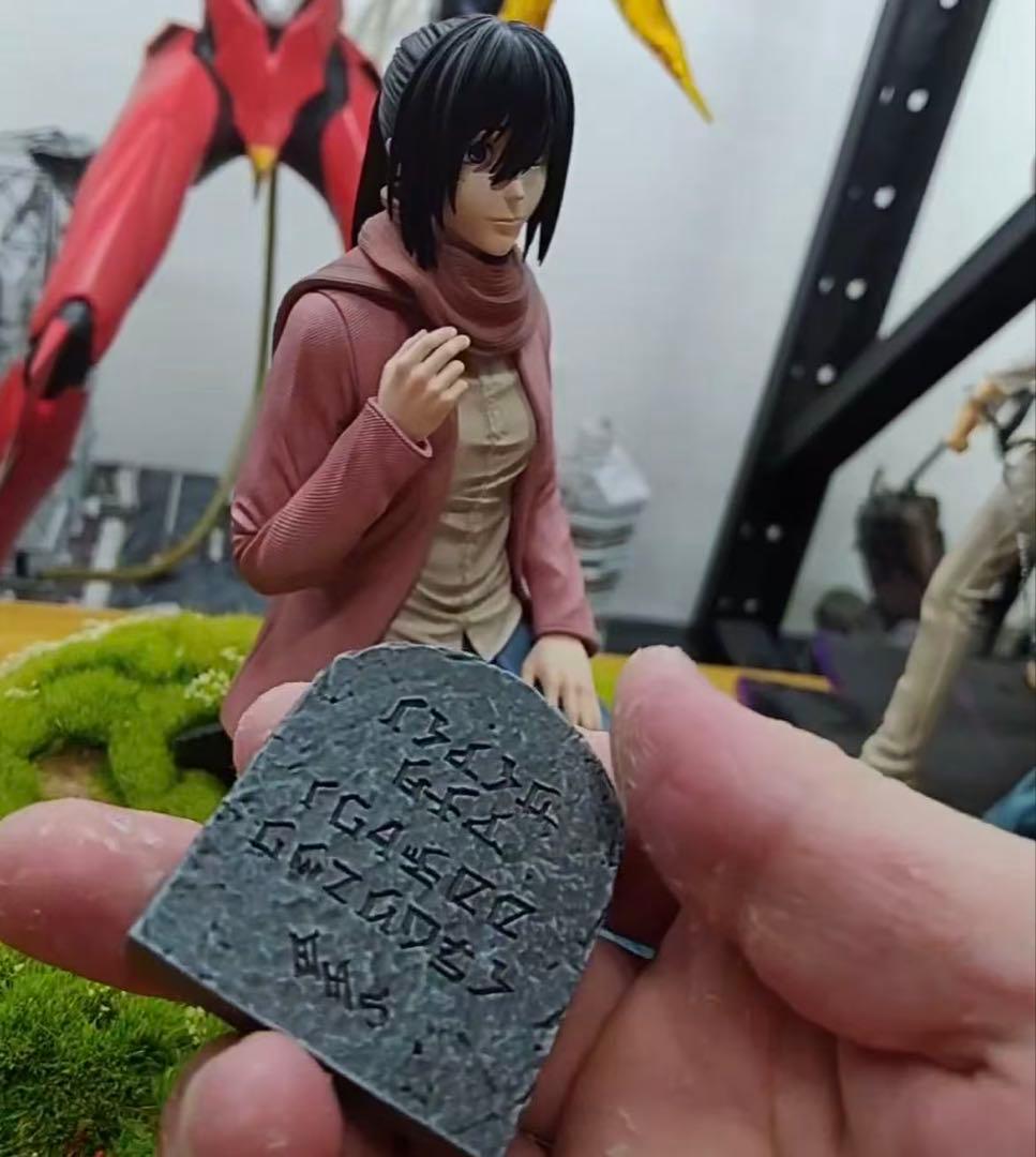 進撃の巨人 ミカサ・アッカーマン ガレージキット ガレキ スタチュー⑩