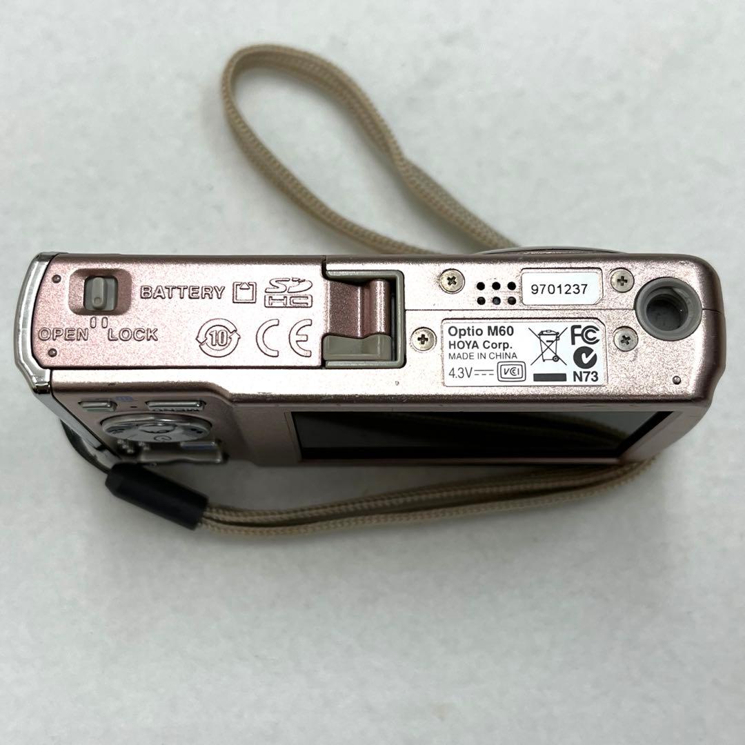 T】売り尽くし✨PENTAX Optio M60 ピンク 10メガピクセル