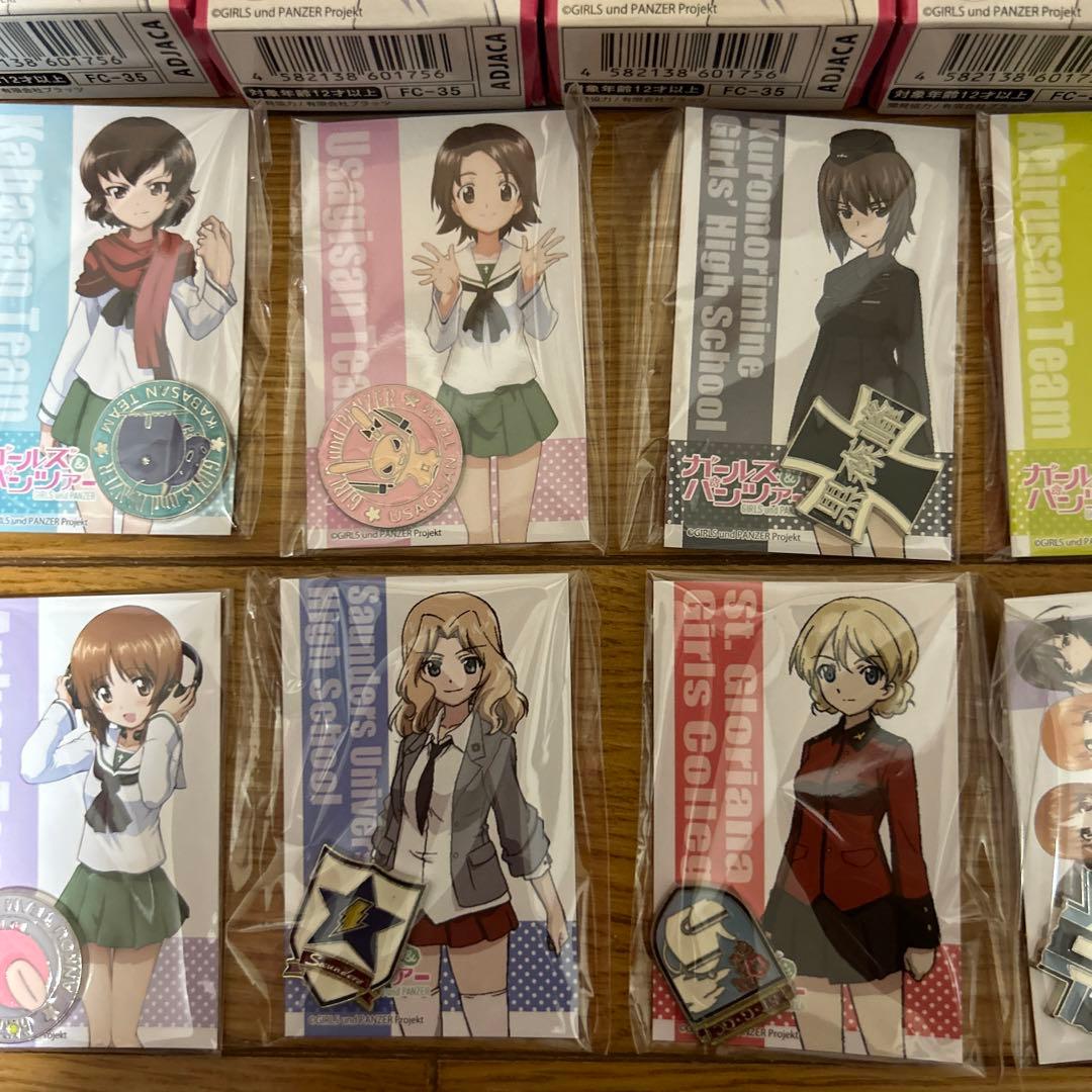 ガールズ&パンツァー メタルマグネット10種コンプリートセット