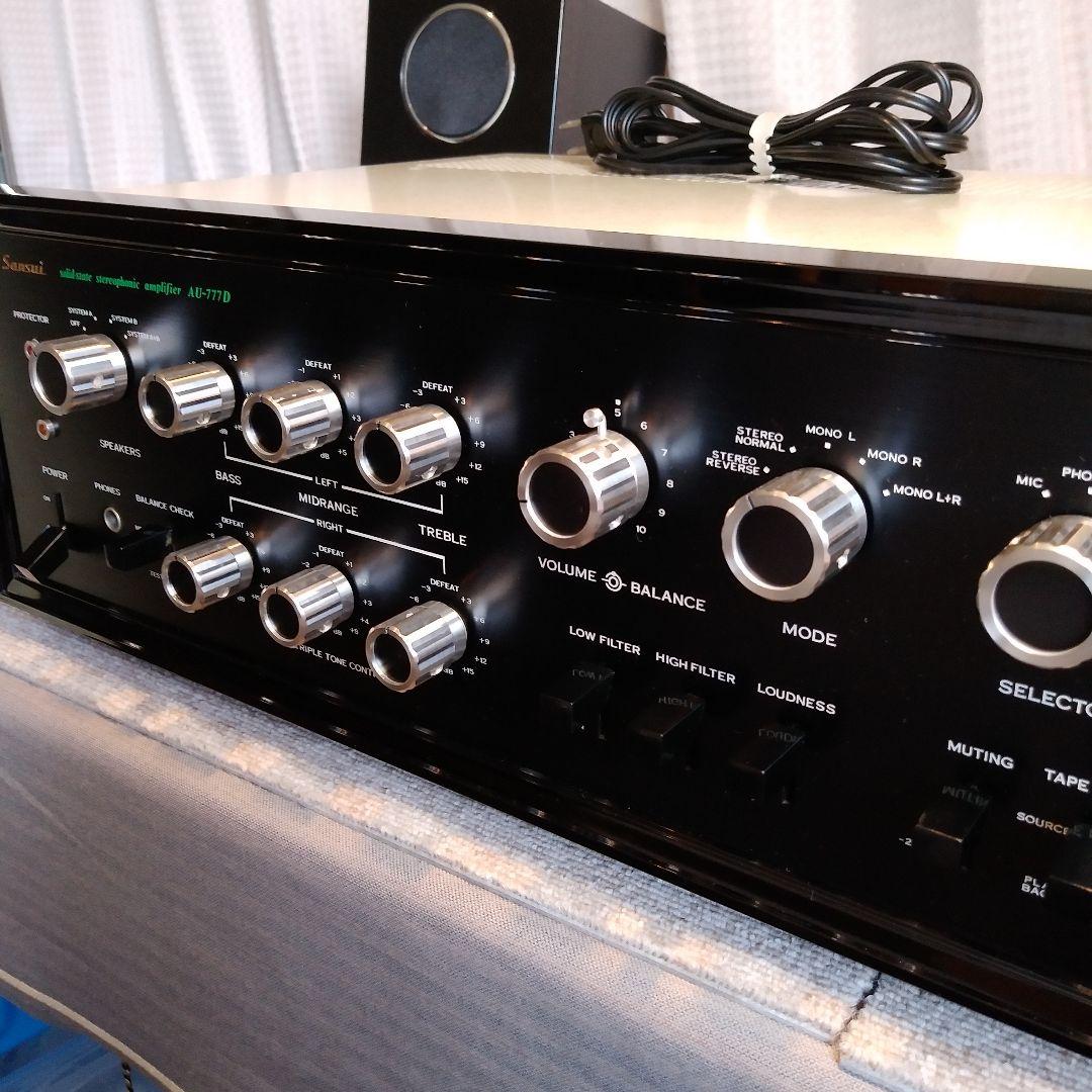 サンスイ AU-777D 動作確認済み 「ジャンク品」 Sansui AU-777D ア
