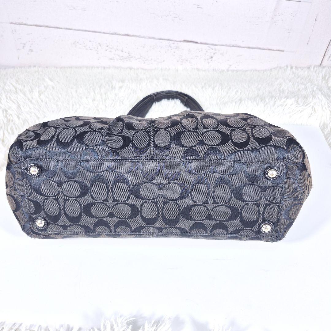 バッグ COACH archive shoulder bag black soho