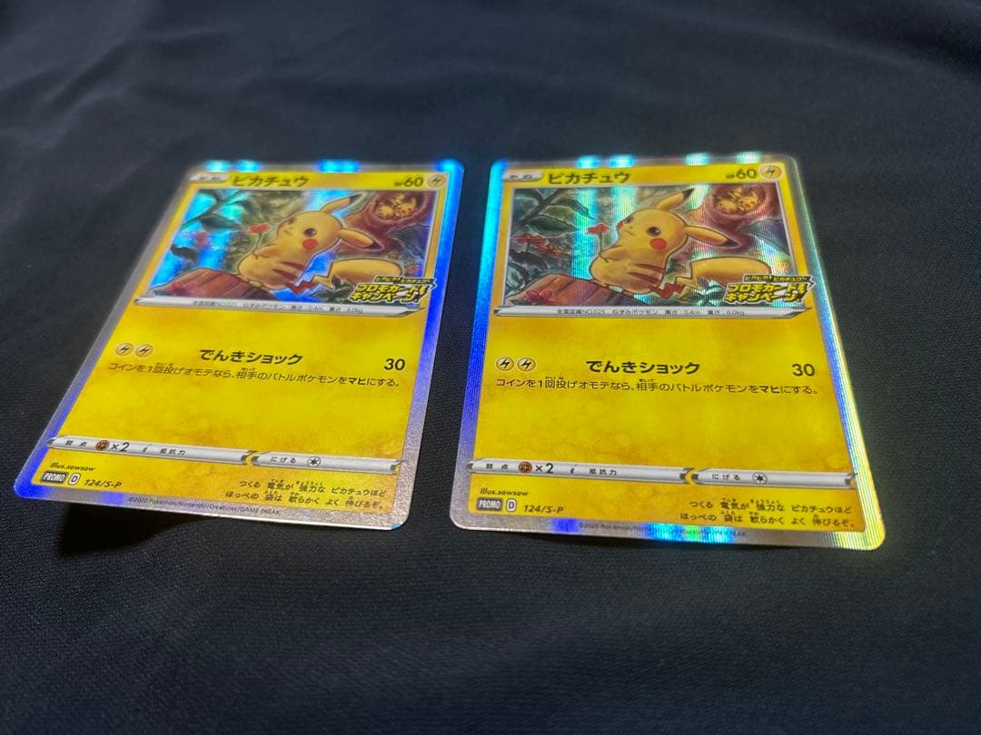 ピカピカ！ピカチュウ！2枚セット