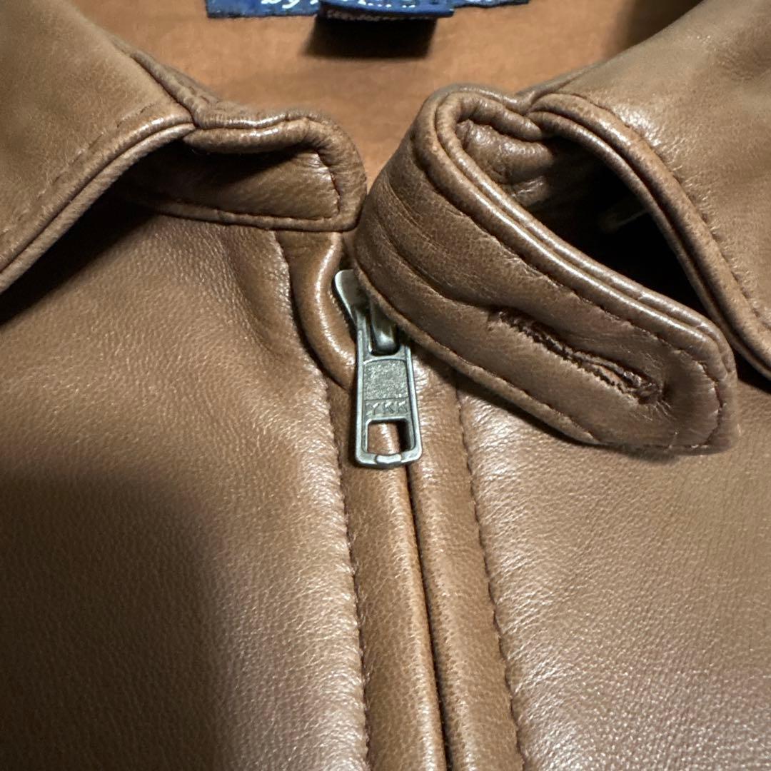 レア ポニー無 Polo by Ralph Lauren レザージャケット - メルカリ