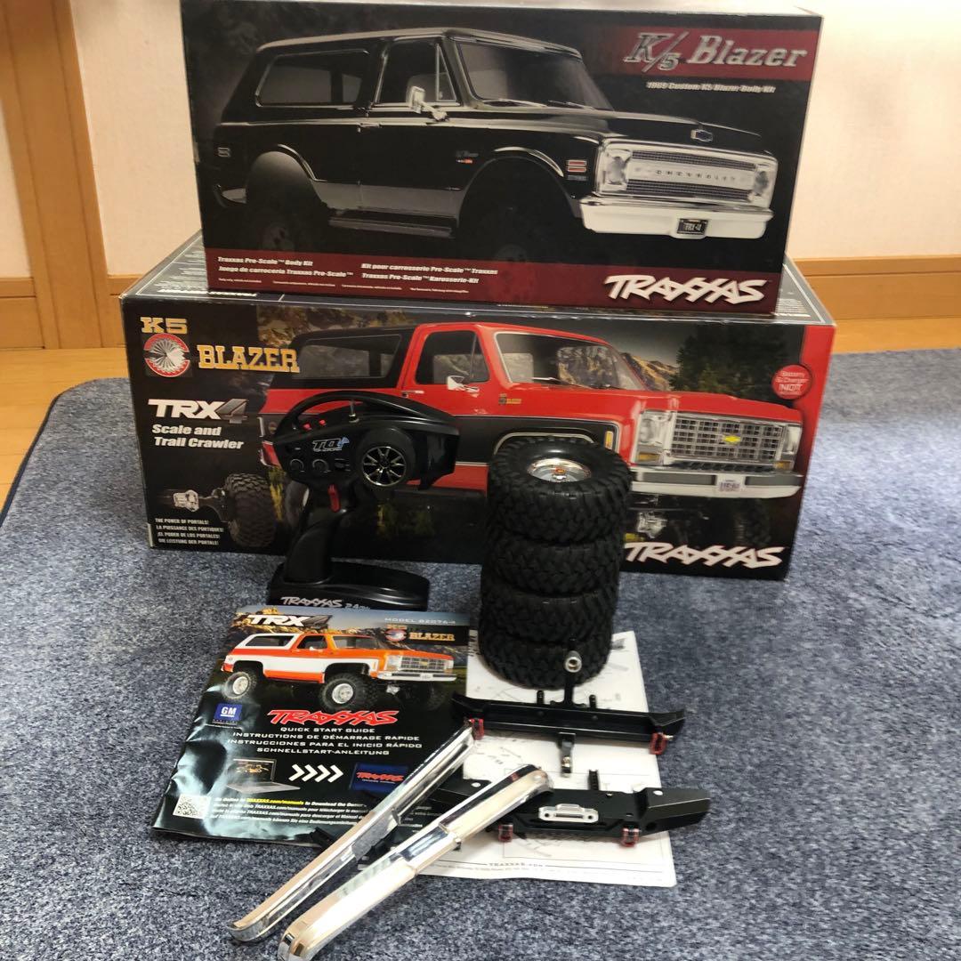 希少トラクサスtrx4 K5 BLAZER ボディー2個セットカスタム Traxxas