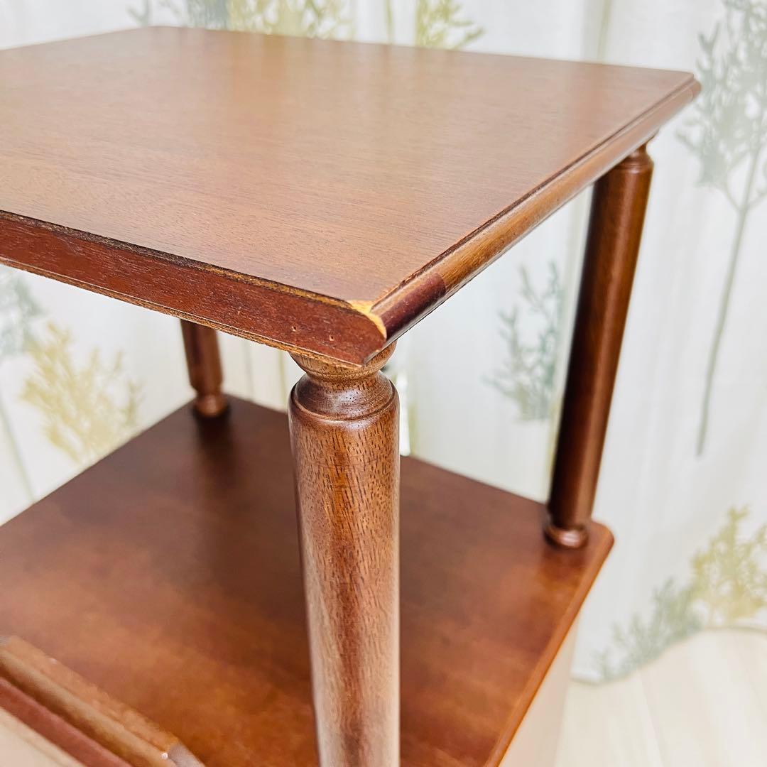 綾野製作所アヤノクラフト電話台レトロアンティーク