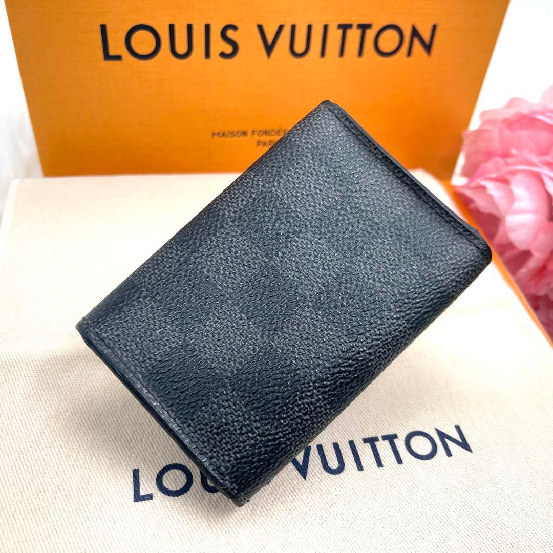 良品＞ ルイヴィトン ダミエ グラフィフィット キーケース 6連 852