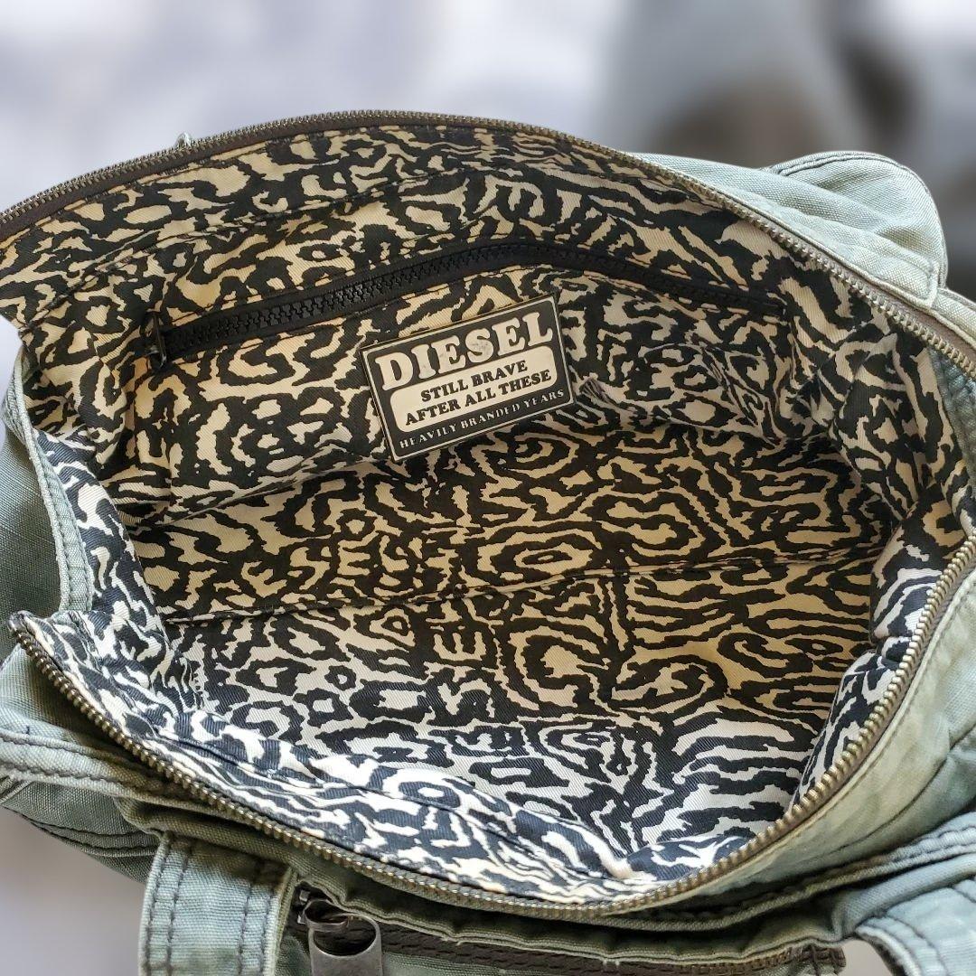 DIESEL バッグ カーキ