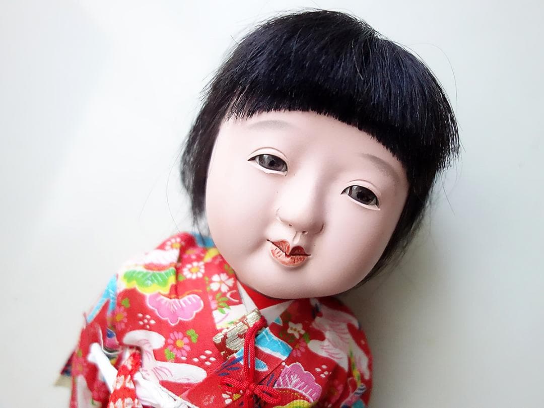 市松人形 日本人形 昭和レトロ Z96 - メルカリ