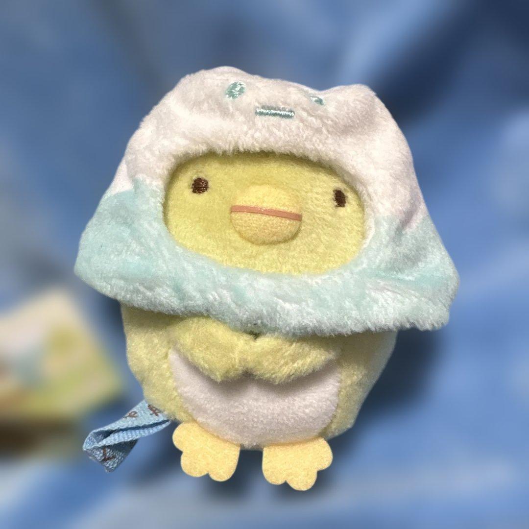 新品　すみっコぐらし　すみっコぐらし展限定　てのりぬいぐるみ　ぺんぎん？　やま