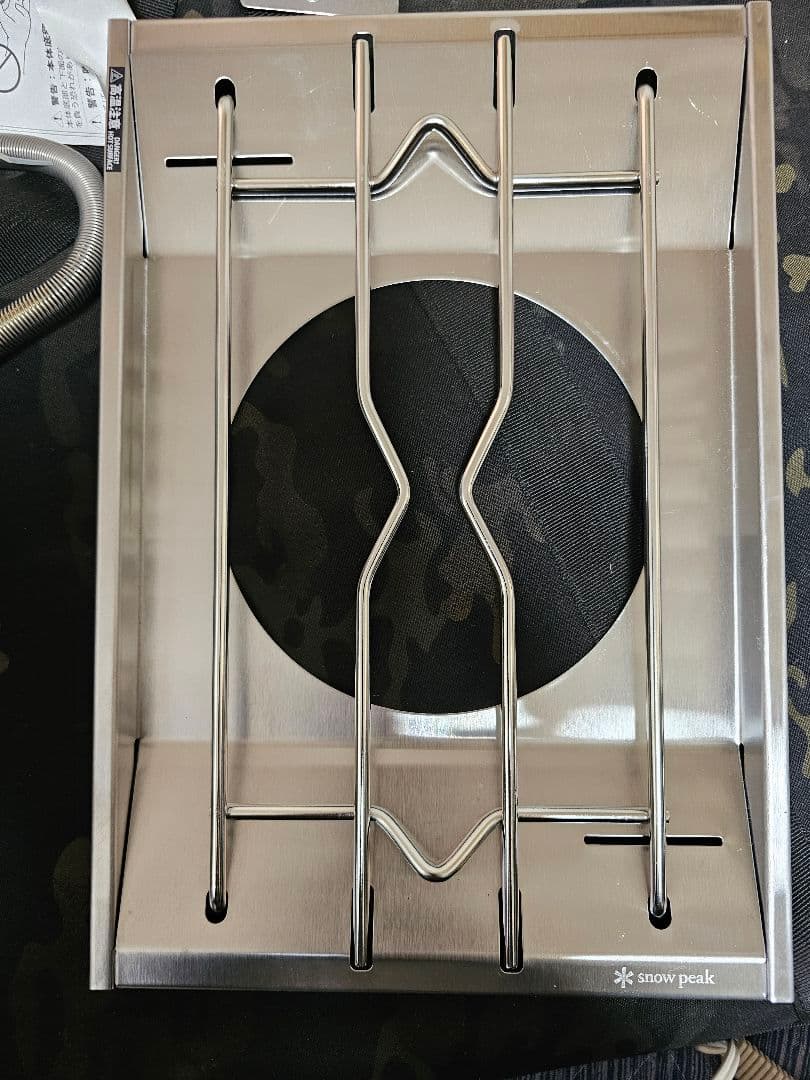 点検点火のみ！スノーピーク フラットバーナー