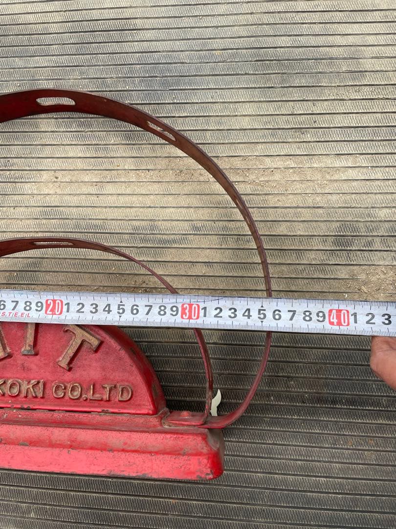 昭和高度成長期以前頃 Tohokoki 東邦工機 大正 昭和レトロ 工具刺し