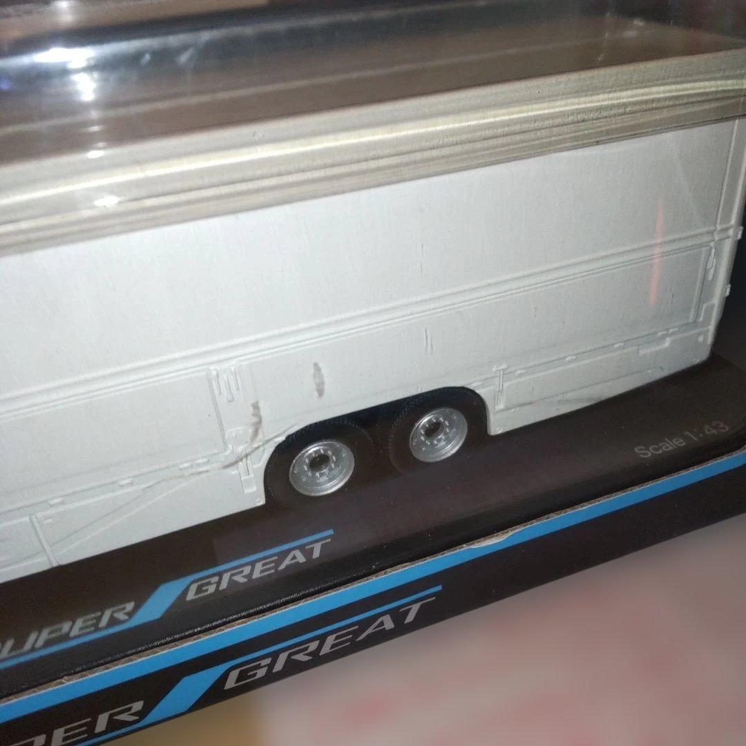 FUSO SUPER GREAT トラック 1/43 一部組み立てパーツ有り