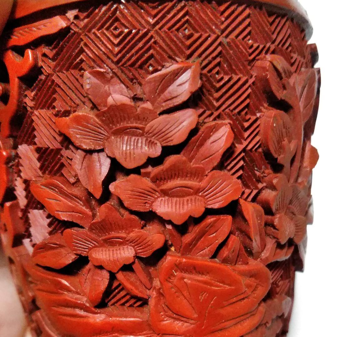 有田焼 金龍堂 博山作 特大沈香壺 落款付 花鳥図 獅子 雉 唐草