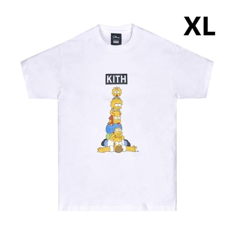 KITH キス × シンプソンズ Stack Tee 半袖 Tシャツ XL