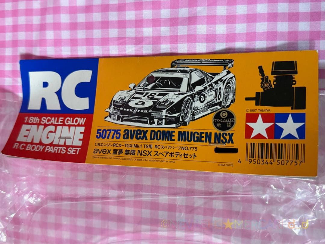 値下げ中★タミヤ◆スペアボディ avex DOME MUGEN NSX 1/8