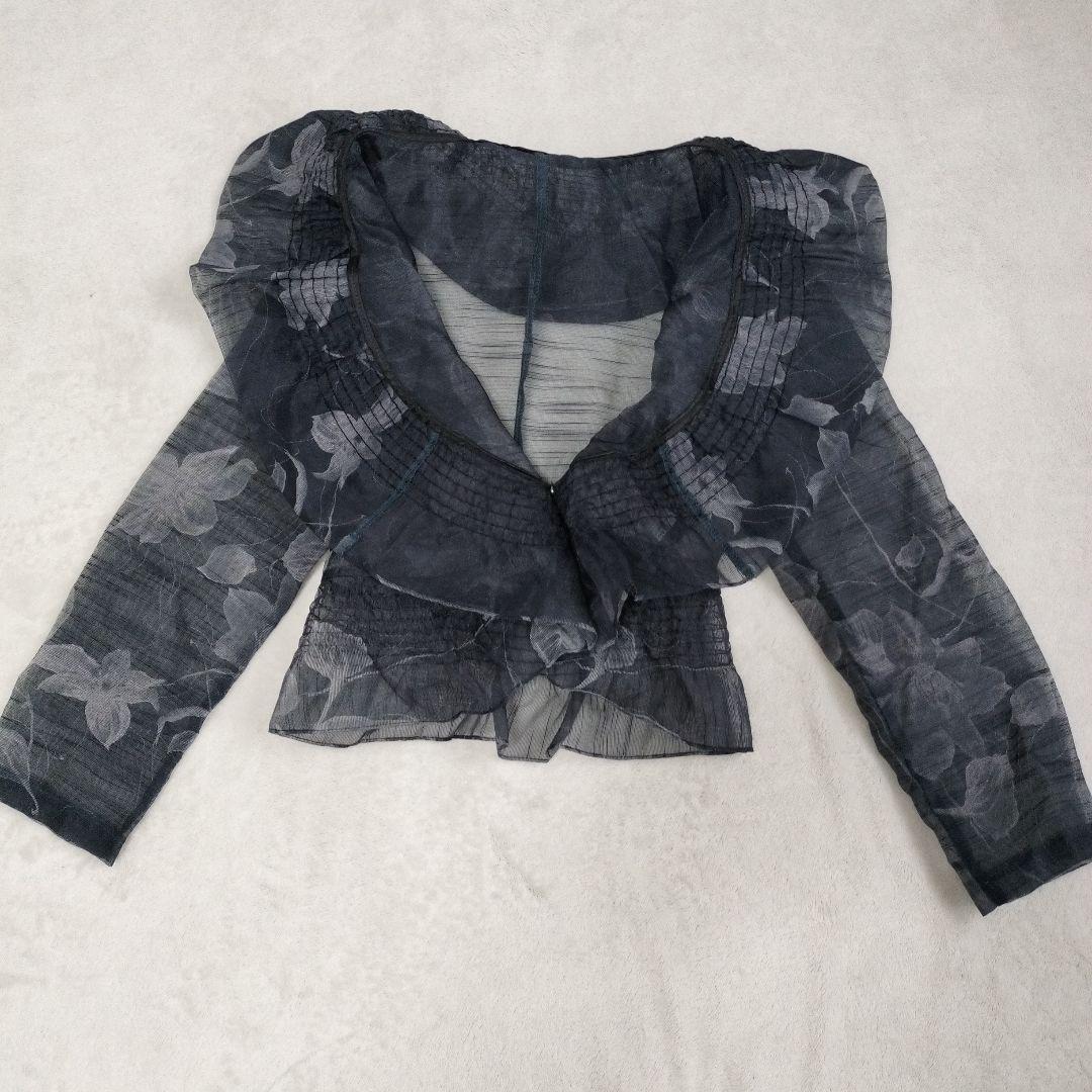 美品 Bell chu Very セットアップ 花柄 ロングワンピース ボレロ