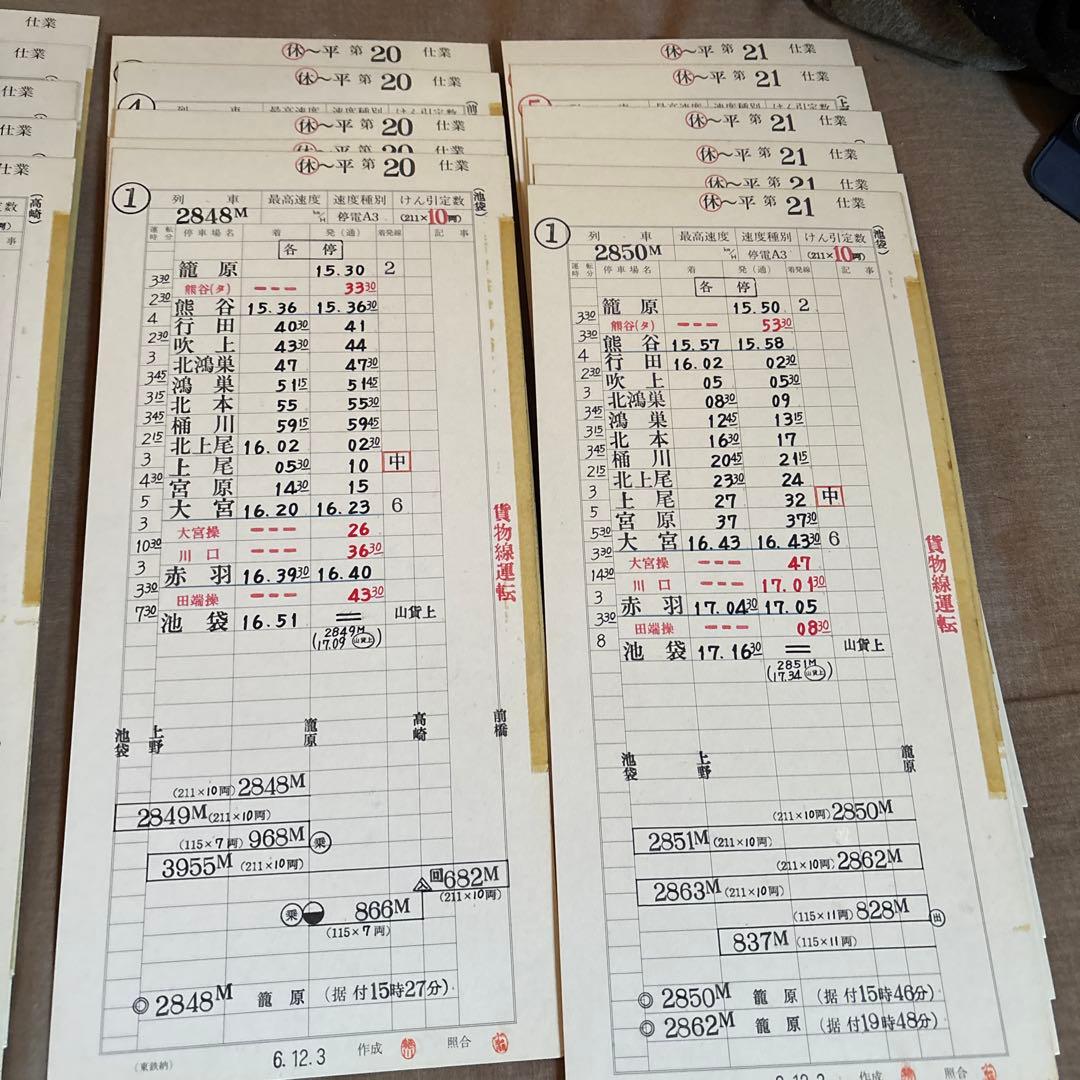 ロイヤルミルクティー　鉄道　スタフ　籠原区　11行路