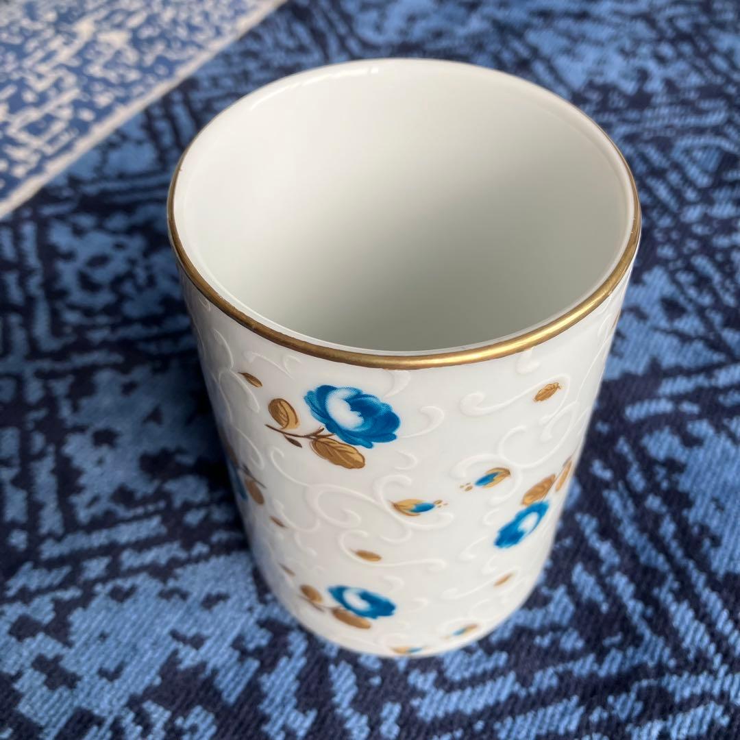 美品⭐️イタリア製】T.Limogesリモージュ青い花柄 バスルーム3点セット