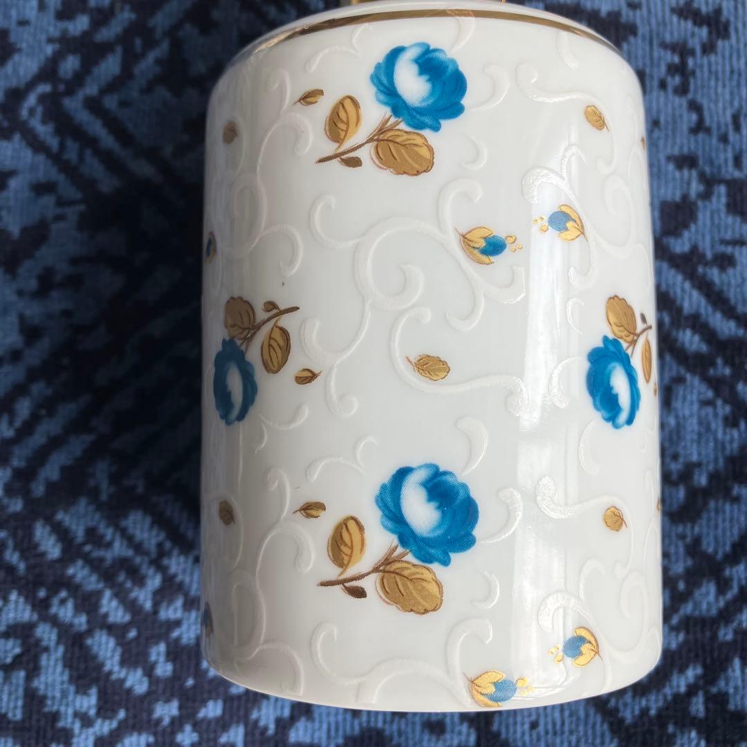 美品⭐️イタリア製】T.Limogesリモージュ青い花柄 バスルーム3点セット