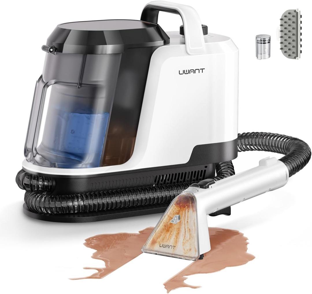 uwant リンサークリーナー❣️ 16000Pa 超強吸引力 Amazon.co.jp: uwantカーペットクリーナー【アップグレード版・16000Pa