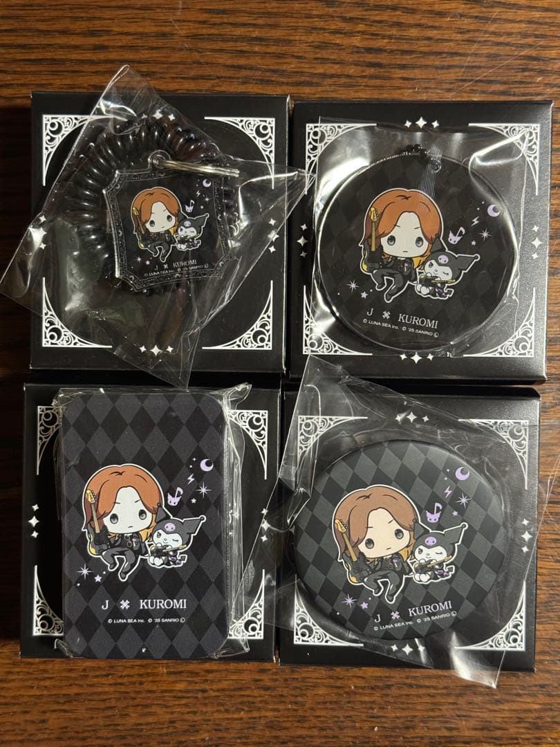 LUNA SEA×KUROMI/J×クロミ4種セット