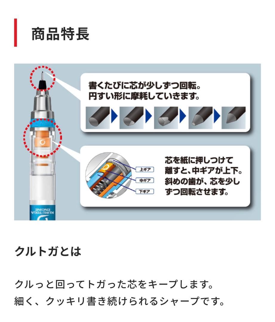 クルトガ ダイブ 0.5ｍｍ デンスグリーン 新品未使用 ③