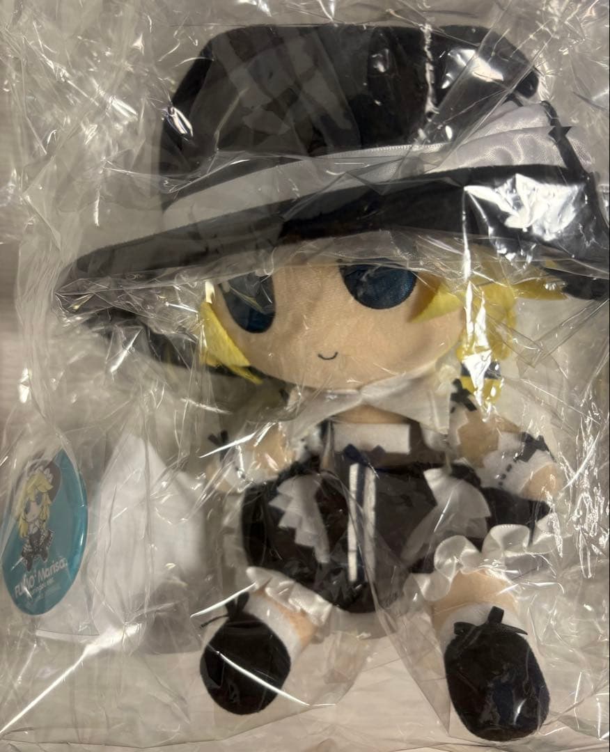 東方ぬいぐるみ 霊夢 魔理沙 香霖堂 特典缶バッジ付き ギフト