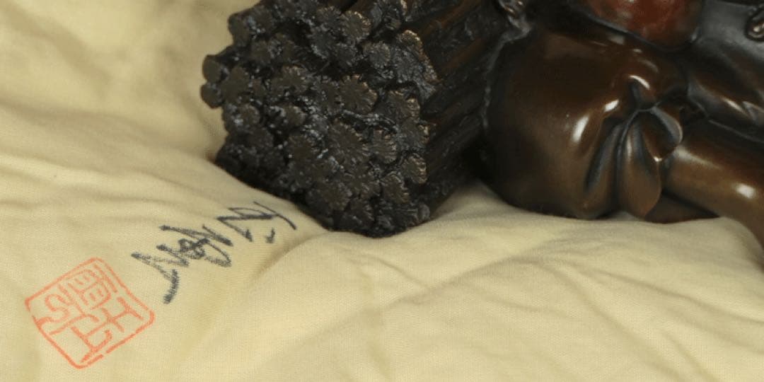 AKIKO様専用 銅器置物 養老乃瀧伝説 養老の滝