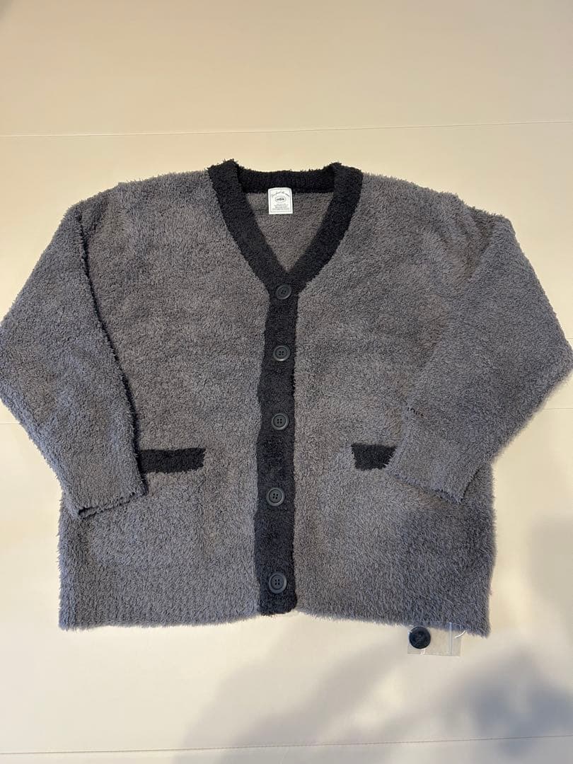 新品未使用ボタン付き　ジェラートピケ　グレー　上下　2024年福袋B