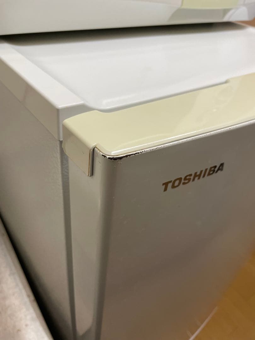 TOSHIBA 2ドア冷蔵庫 ホワイトGR-R15BS 2020年製