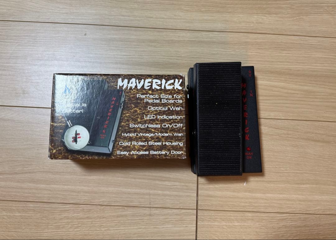 Morley Maverick Mini 光学式 スイッチレス ワウ