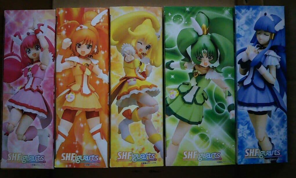 S.H.Figuarts スマイルプリキュア！全員セット 未使用輸送箱付