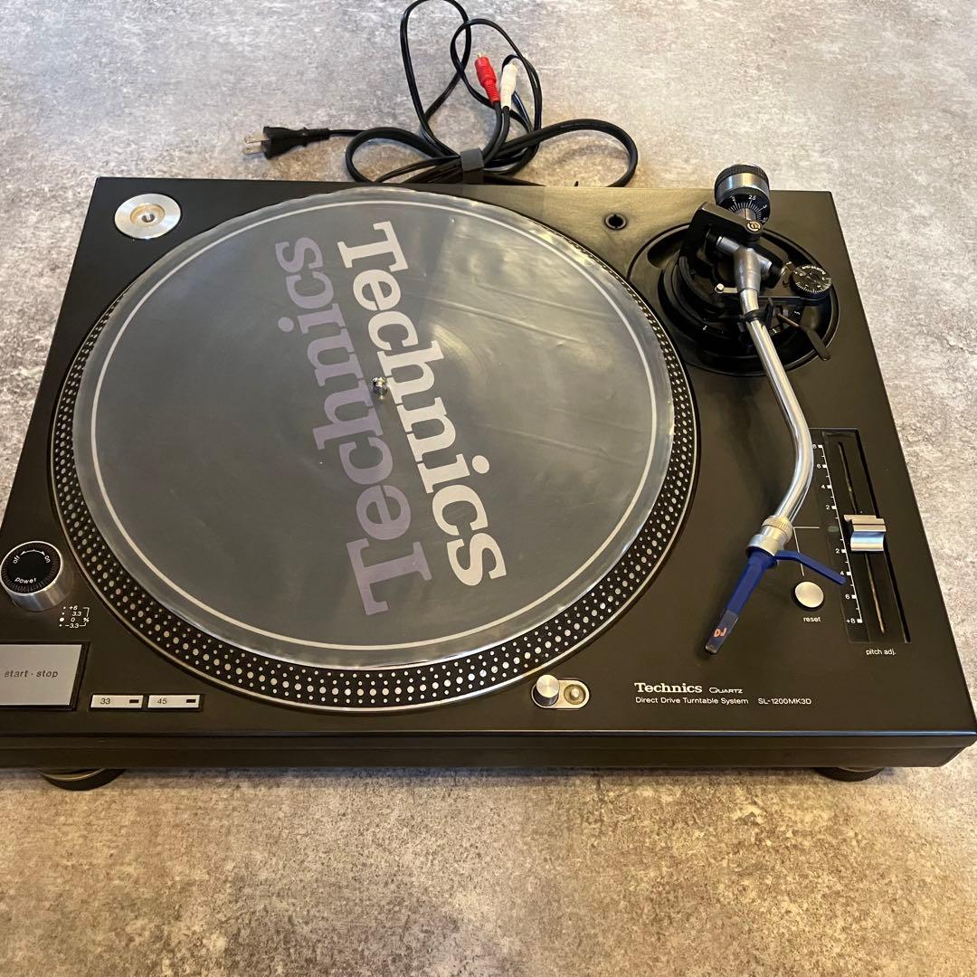22 technics SL-1200mk3D ターンテーブル
