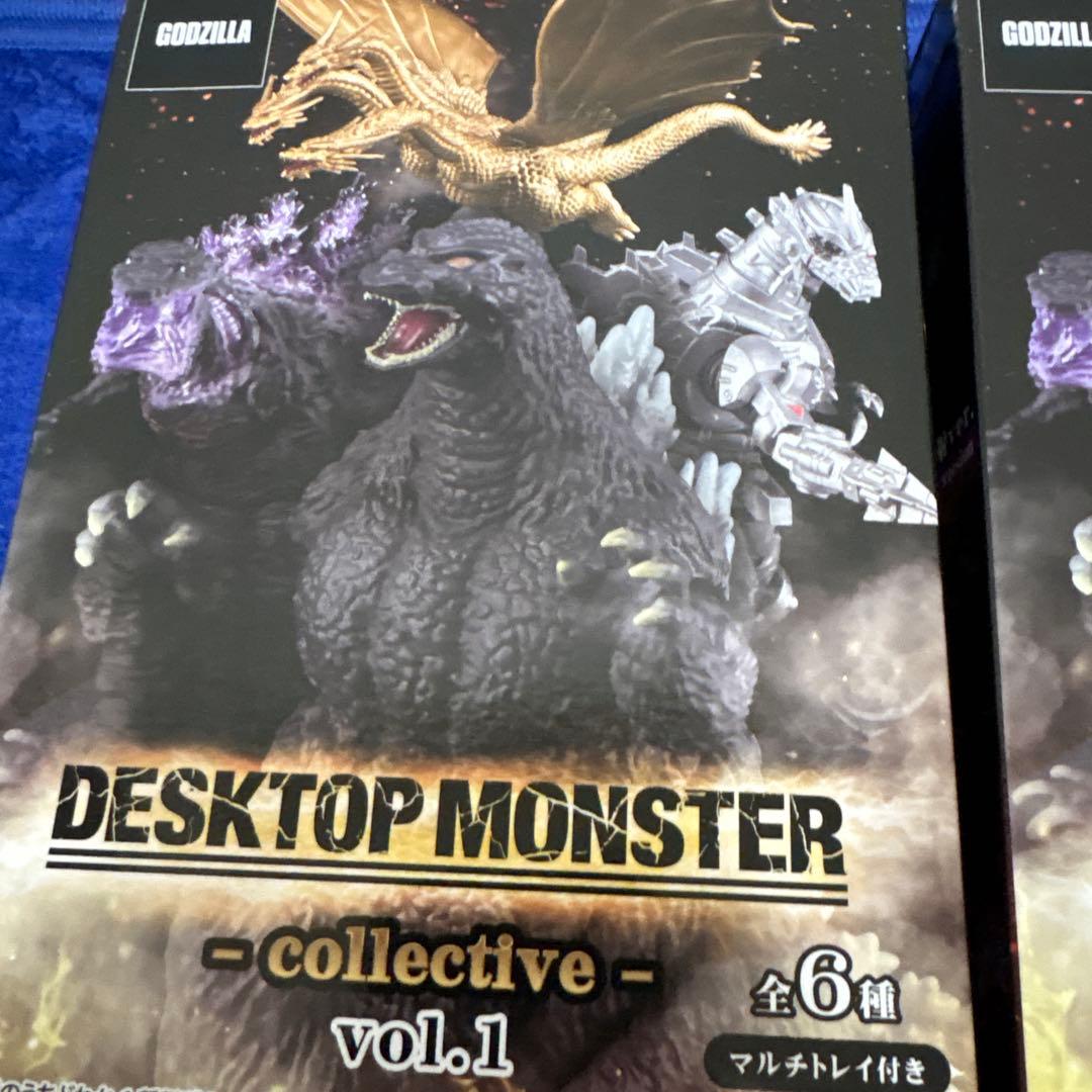 DESKTOP MONSTER collective 2種 ゴジラ フィギュア - メルカリ