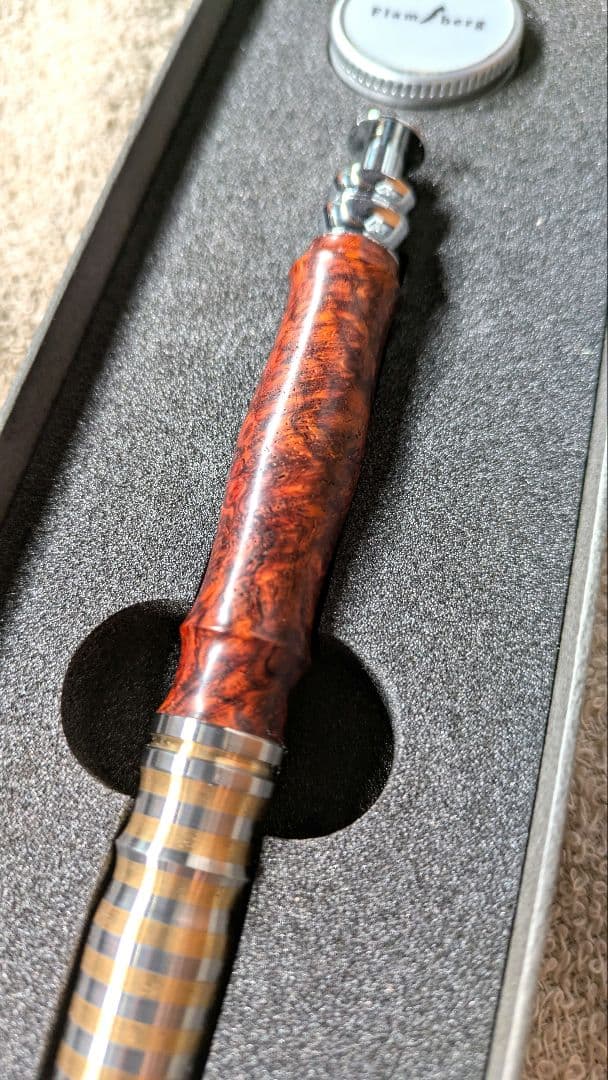 Flamberg ローズウッドバール サンピューラ メタルラミネートグリップ