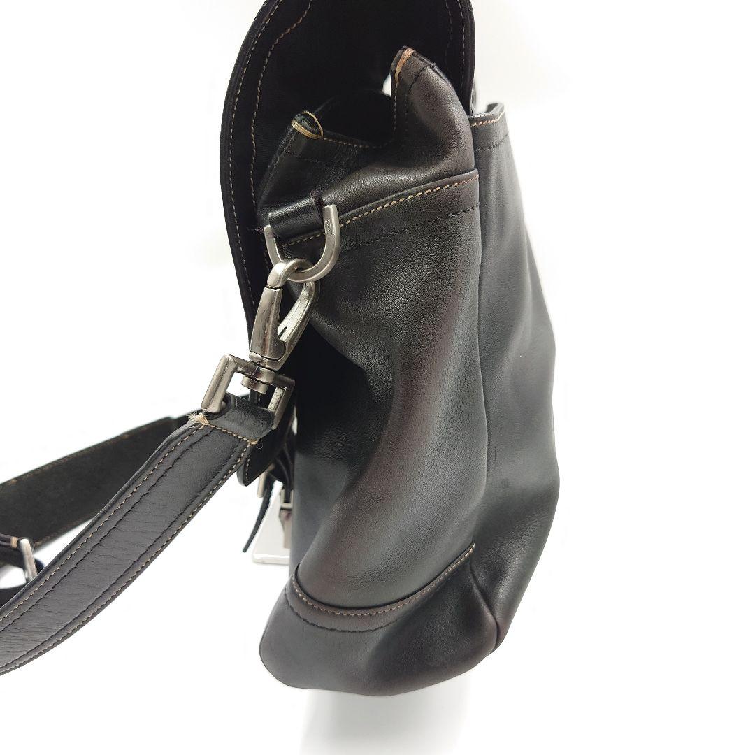 COACH オールドコーチ ビジネスバッグ 2way レザー 黒 トンプソン