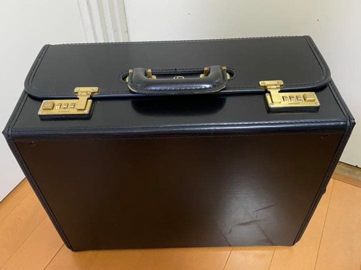JAL 日本航空 純正パイロットケース 鞄/カバン(旧ロゴ/使用済み)