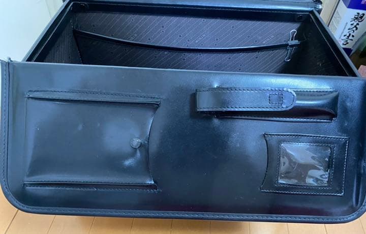 JAL 日本航空 純正パイロットケース 鞄/カバン(旧ロゴ/使用済み)