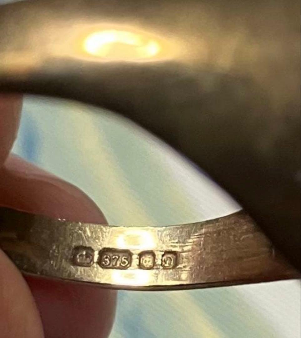 明日削除値上再出品します！ k9 シグネット リング 印台 約19号 約3.3g