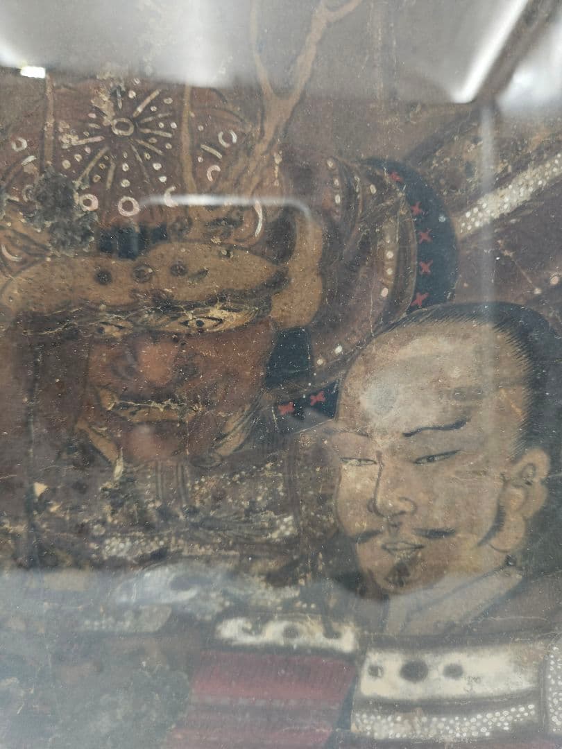 武者図　肉筆　時代物　江戸時代　日本画　浮世絵