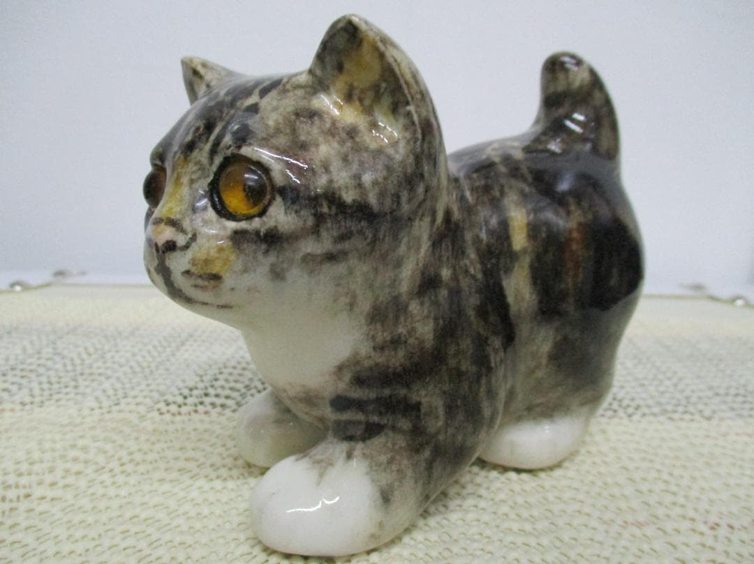 猫の置物 ウィンスタンレイ ケンジントン キャット サイズ1 NO8 - メルカリ